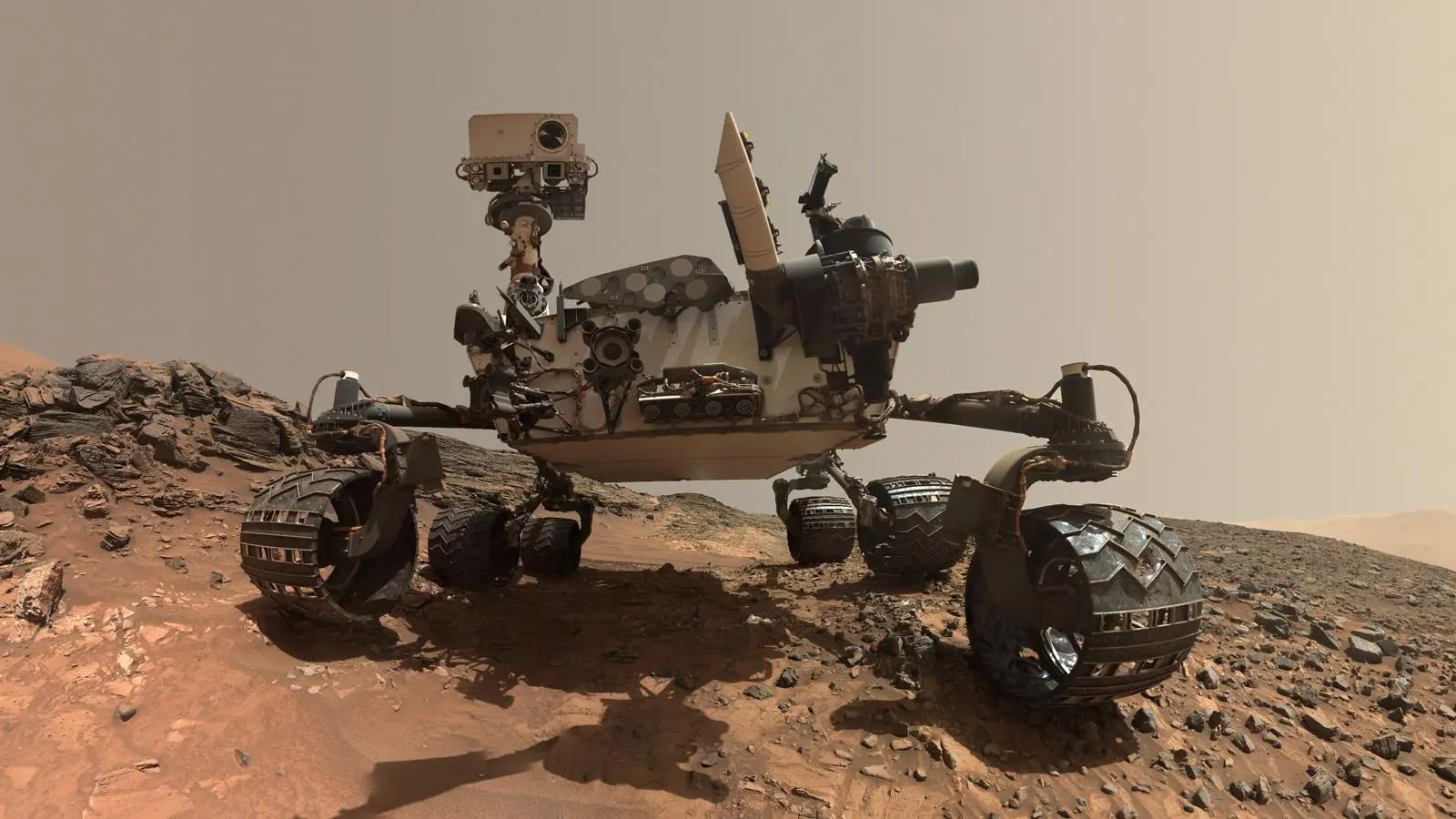 Curiosity encuentra en Marte moléculas orgánicas vinculadas al origen de la vida