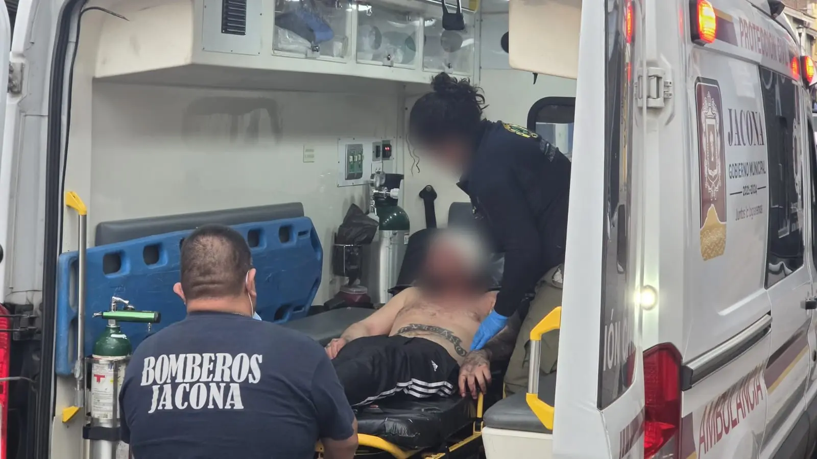 De milagro hombre resulta con un rozón de bala en el cráneo, tras agresión armada en Jacona