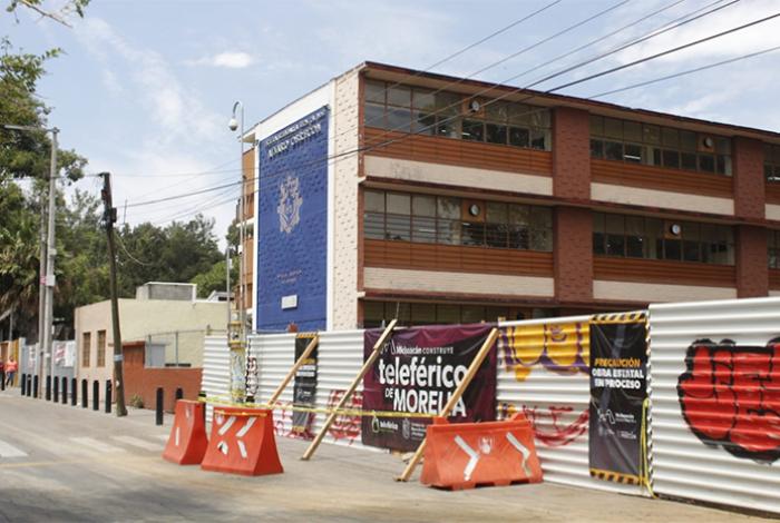 De PC estatal reconocen que no se hicieron estudios “no destructivos” del teleférico al lado de la Técnica 3, en Morelia