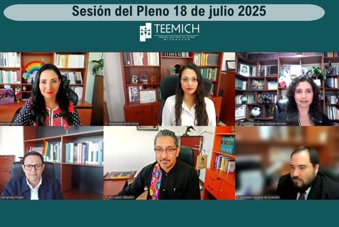 Declara TEEMICH inexistencia de infracciones denunciadas contra candidata de la Sala Civil Colegiada de Uruapan