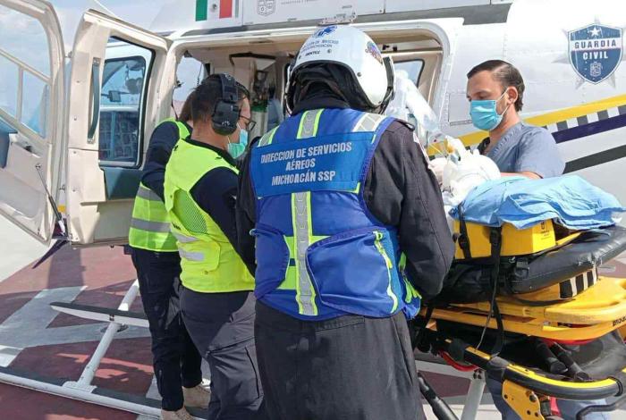 Declaran con muerte cerebral a niño lesionado en choque múltiple registrado en Zamora