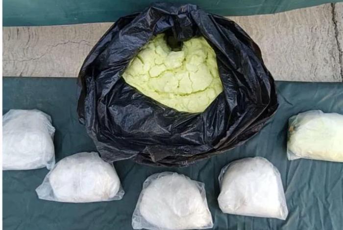 Decomisados 21 kilogramos de metanfetamina en Parácuaro: SSP