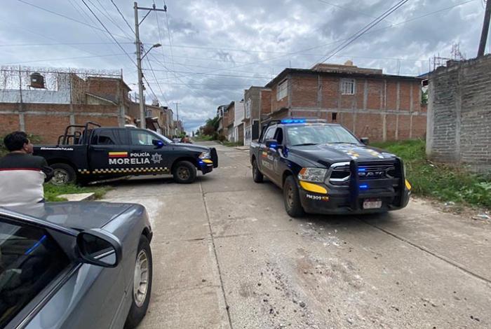 Delincuentes balean a un hombre en la colonia Mirador Poniente, en Morelia; queda herido