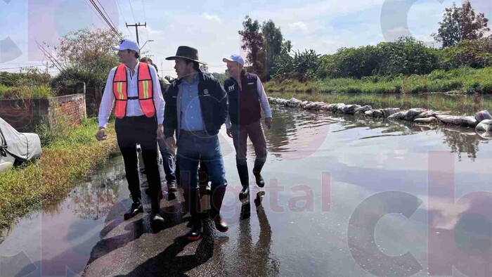  Dengue e inundaciones, principales preocupaciones de vecinos tras desbordamiento del Dren de los Itzicuaros