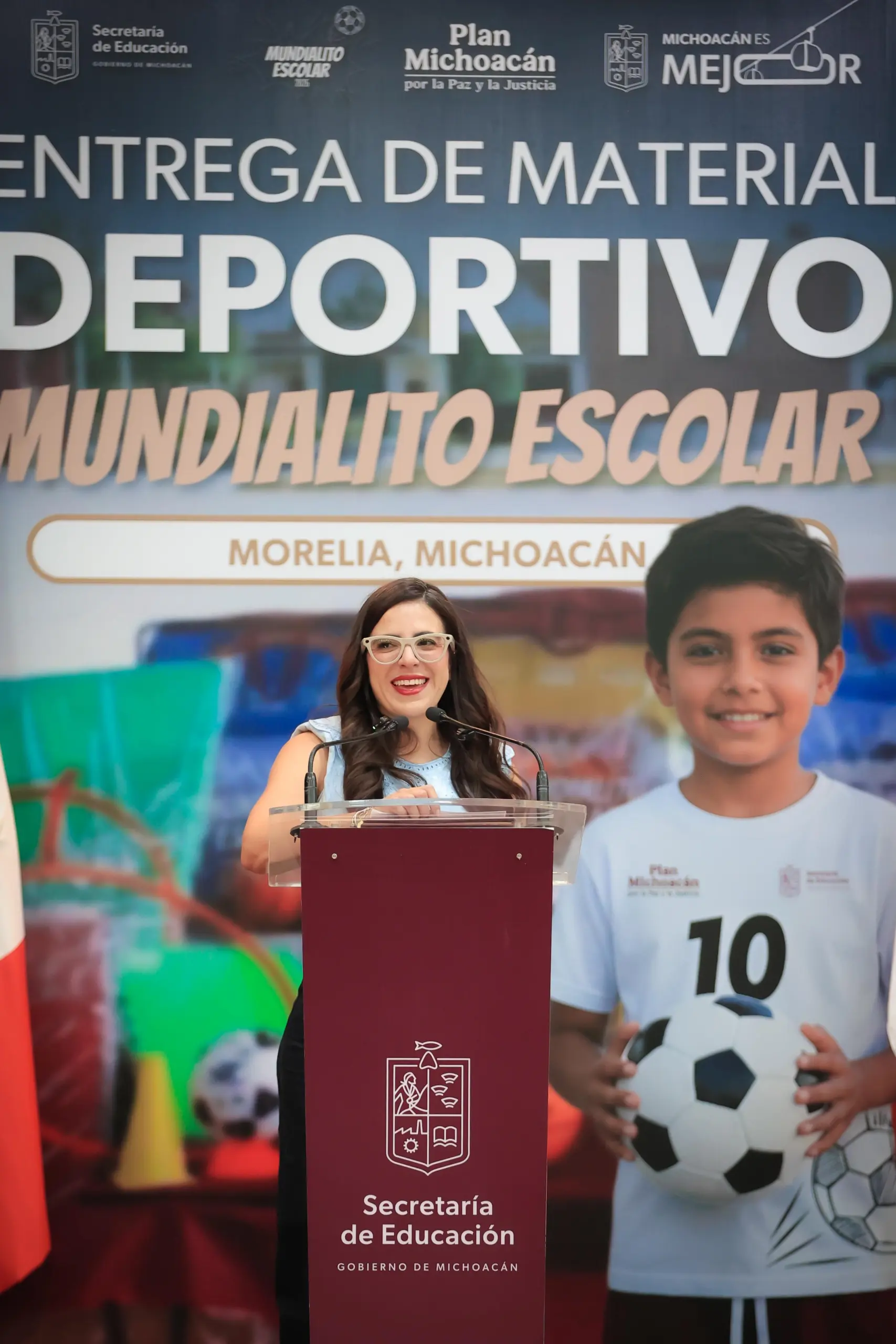 Deporte, espacios dignos y educación para defender a nuestras niñas y niños: Giulianna Bugarini