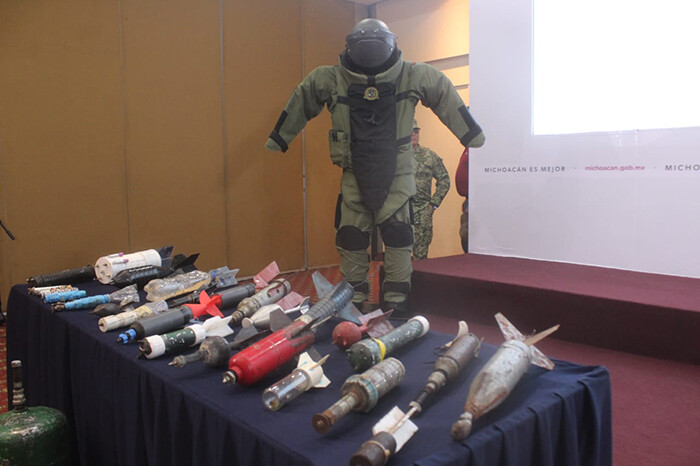 Desde 2023, Guardia Civil ha desactivado más de 4 mil explosivos en Michoacán: Carlos Gómez