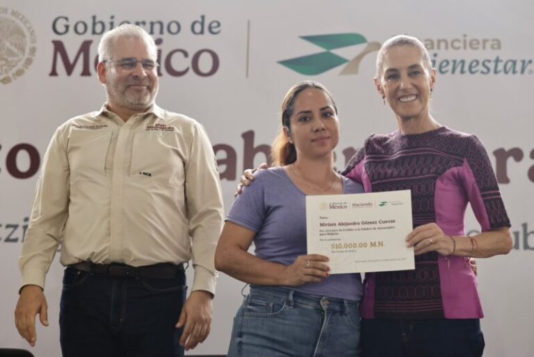 Desde Apatzingán, Bedolla cierra filas con Sheinbaum en defensa de la soberanía nacional