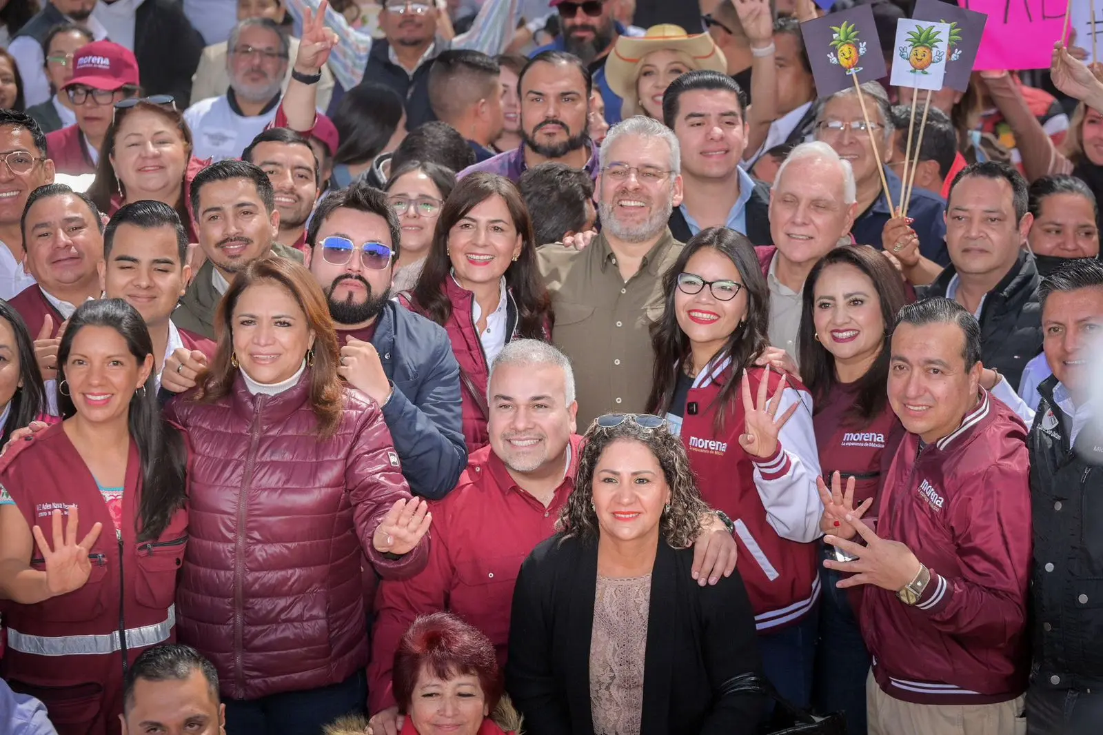 Desde las bases y en territorio; Morena respalda la soberanía nacional: Moisés Navarro