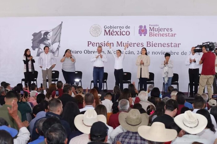 Desde Michoacán, lanza Sheinbaum tres nuevos programas sociales