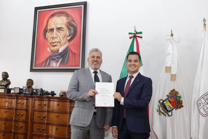 Designa Ramírez Bedolla a Aldair Medina como secretario particular
