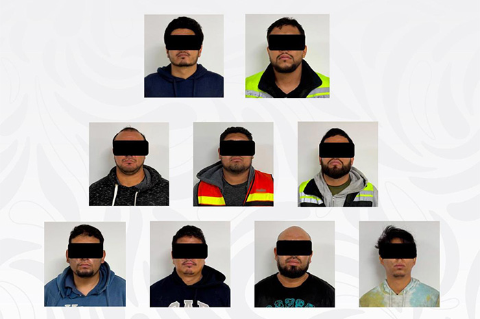 Desmantelan red criminal dedicada al robo a transportistas en la carretera federal 57