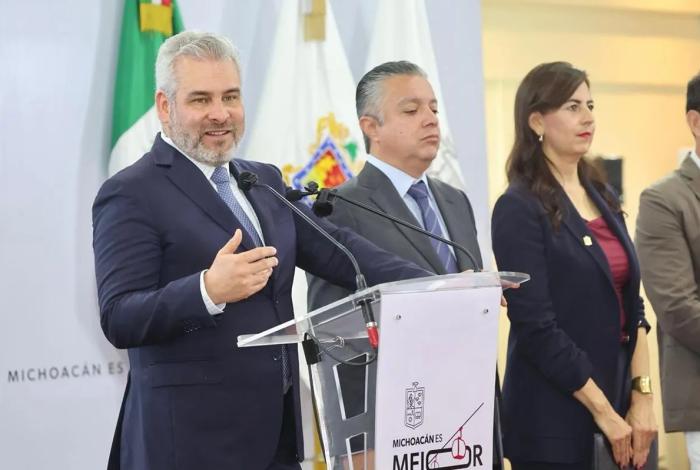 Desmiente Bedolla muerte de policías en Buenavista; “Es totalmente falso”, dice