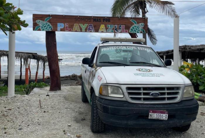 Despliegan operativo preventivo en Michoacán ante arribo del huracán “Polo”, que alcanzaría la categoría 5