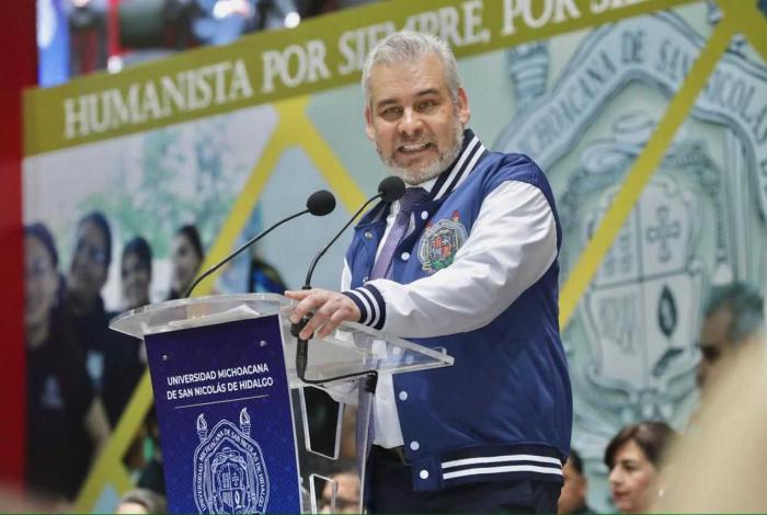  Destaca Bedolla consolidación y estabilidad financiera de la Universidad Michoacana