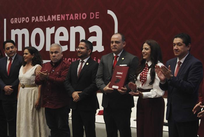 Destaca Morena más de 550 iniciativas presentadas durante su Segundo Informe Legislativo en Michoacán
