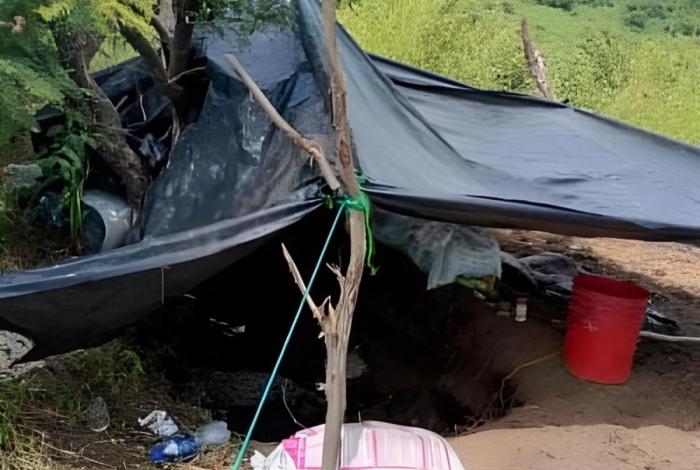 Destruyen campamentos ilícitos en la sierra de Parácuaro, Michoacán