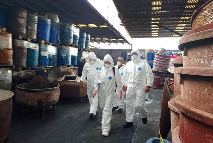 Destruyen más de cuatro toneladas de droga sintética y 8 mil precusores