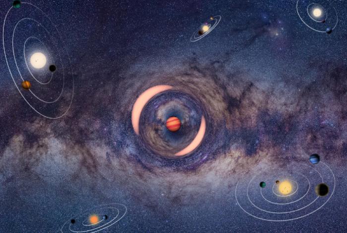 Detectan un planeta errante que vaga por la galaxia, usando telescopios en la tierra y en el espacio