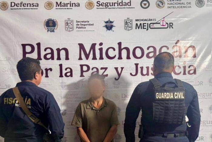 Detenido presunto abusador sexual en Huaniqueo: SSP