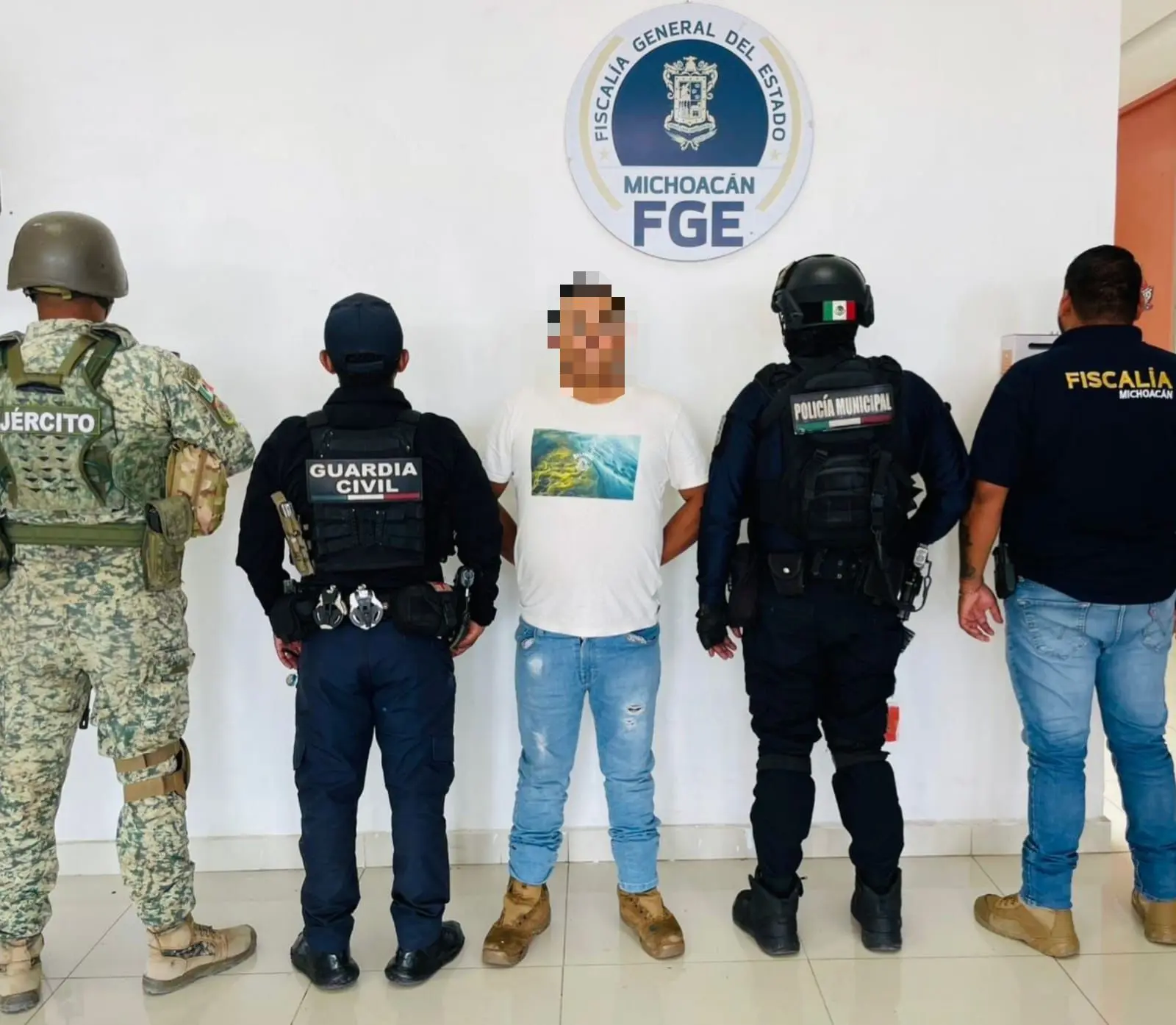 Detenido un hombre en Jacona por homicidio y lesiones calificadas: SSP