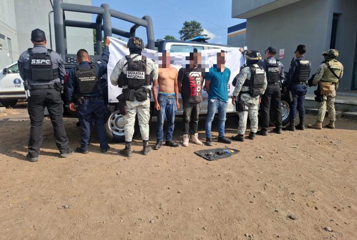 Detenidos 3 hombres relacionados con la privación de la libertad de una mujer en Uruapan: SSP