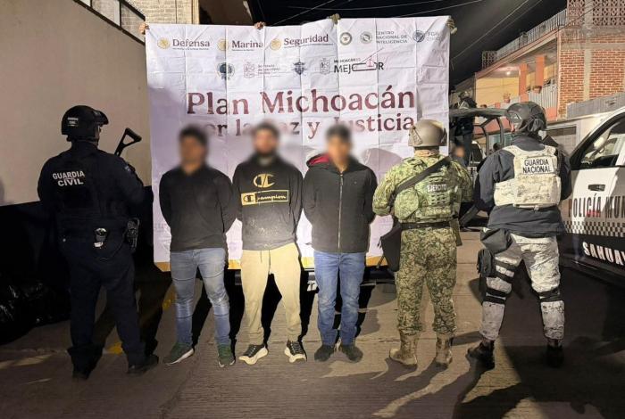 Detenidos en Jiquilpan estarían relacionados con los disparos con arma de fuego contra la alcaldía el 22 de febrero