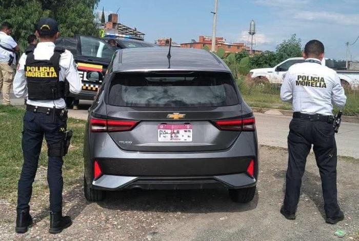 Deti3nen a conductor en Morelia; investigan su auto por hechos delictivos