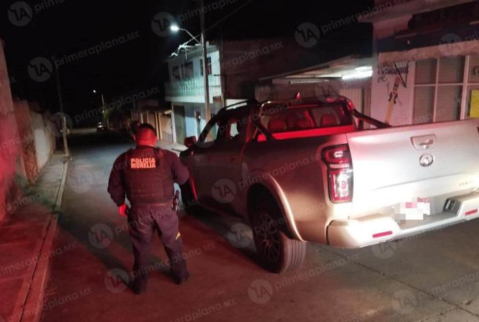Deti3nen a un hombre en Lagunillas, se r0bó un vehículo en Morelia