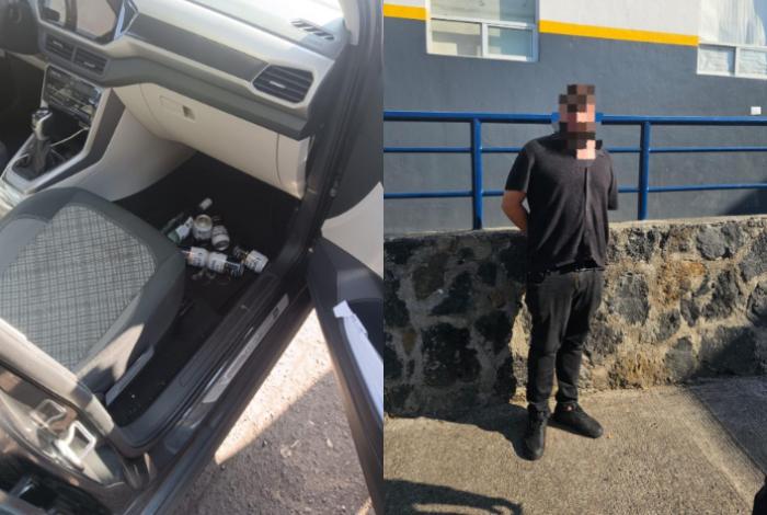 Detienen a hombre que casi choca a una patrulla de la Policía de Morelia; estaba alcoholizado