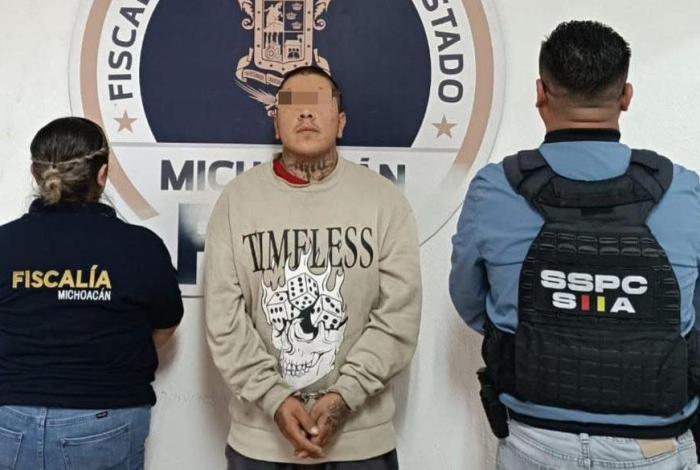 Detienen a hombre señalado por robo de vehículo, robo calificado y lesiones graves