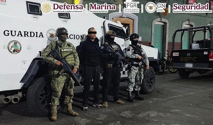  Detienen a “Lastra”, reclutador del CJNG en Cuajimalpa