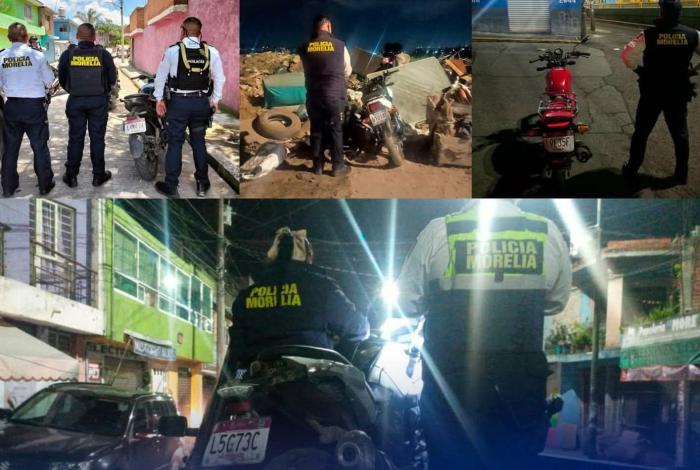 Detienen a pareja acusada de robar objetos de valor del interior de vehículos estacionados, en Morelia