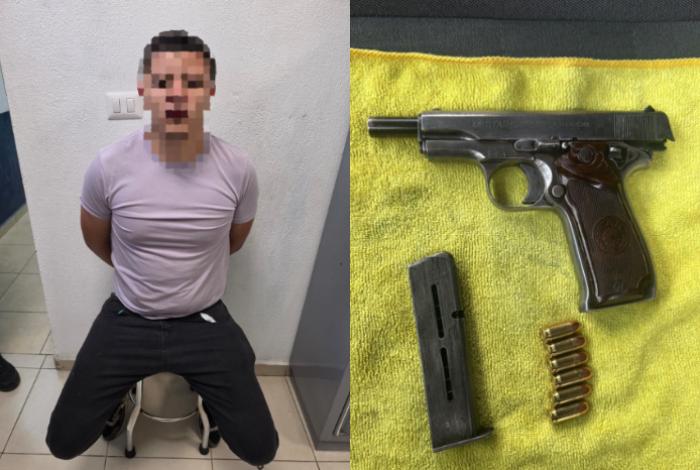 Detienen a sujeto que amagó a ciudadano con un arma en Morelia