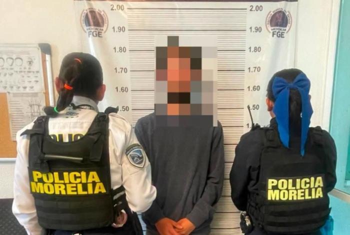 Detienen a sujeto y le asegura marihuana en la col. Prados Verdes de Morelia