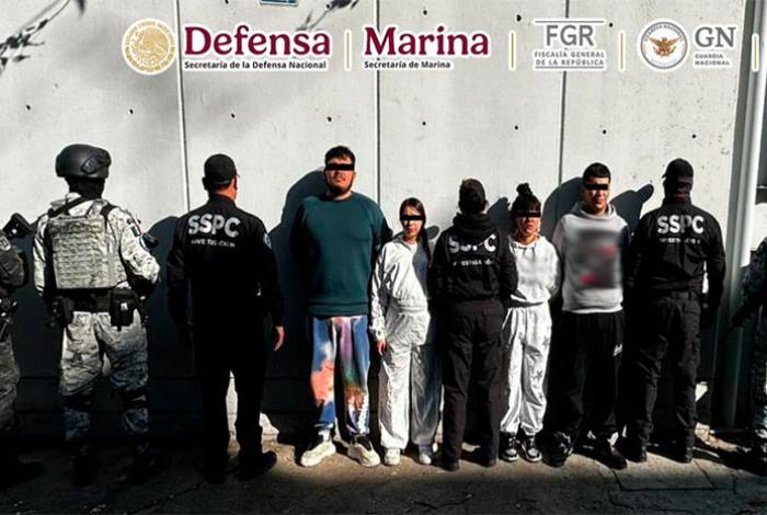 Detienen en Ciudad de México a seis integrantes de grupo criminal ‘Tren de Aragua’