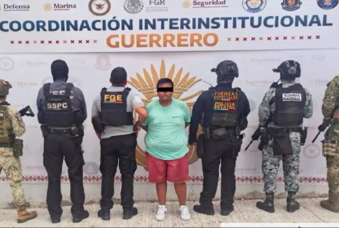 Detienen en Guerrero a presunto líder de facción ligada al Cártel de Sinaloa