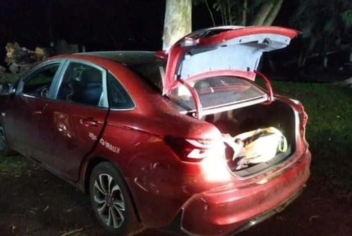 Detienen en Quiroga a militar y dos mujeres con 10 kilos de marihuana en un Cavalier