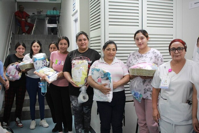 DIF Morelia celebra la maternidad con la entrega de más de 100 canastillas en hospitales