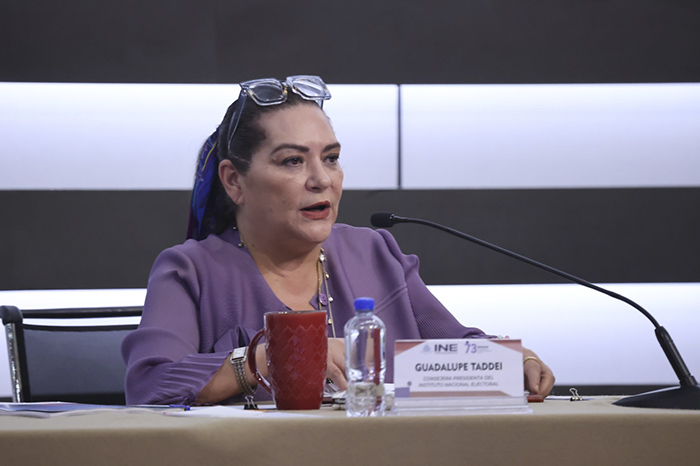 Diputados reciben renuncia de Guadalupe Taddei al INE, ante presunta corrupción