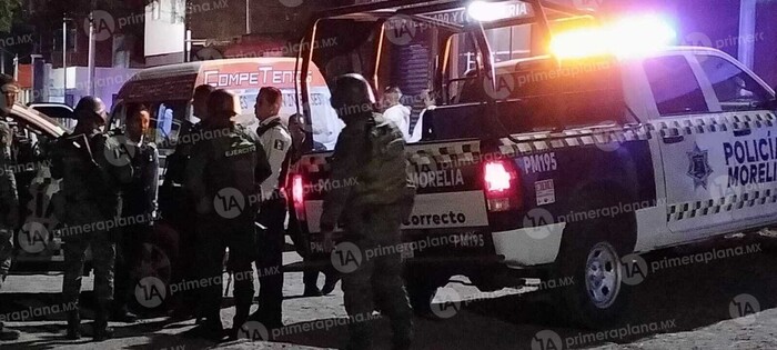 Dispararon a 2 hombres en Morelia el viernes por la noche