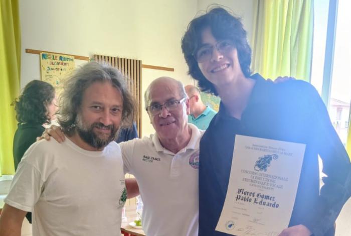 Doble orgullo para Michoacán: Rector y alumno del Conservatorio de las Rosas destacan en Italia