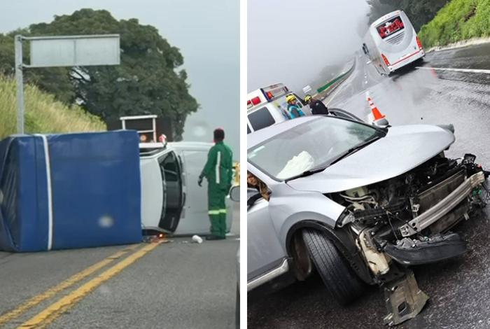 Dos accidentes en la autopista Siglo XXI movilizan a paramédicos; hay 2 lesionados
