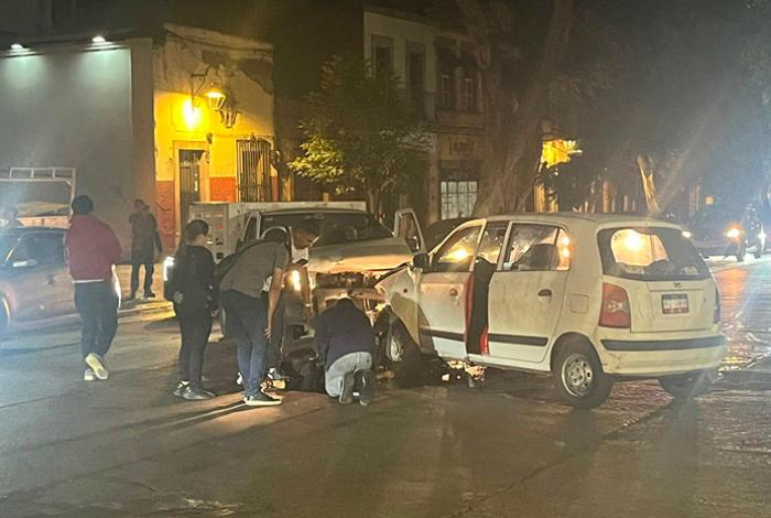 Dos accidentes viales dejan dos lesionados en Morelia