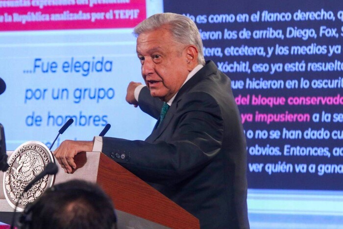  Echa AMLO culpa a EU de la violencia en Sinaloa