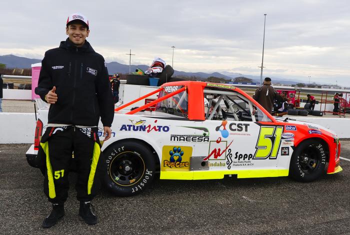 Edwin Arenas, en el TopTen de Trucks México 2026