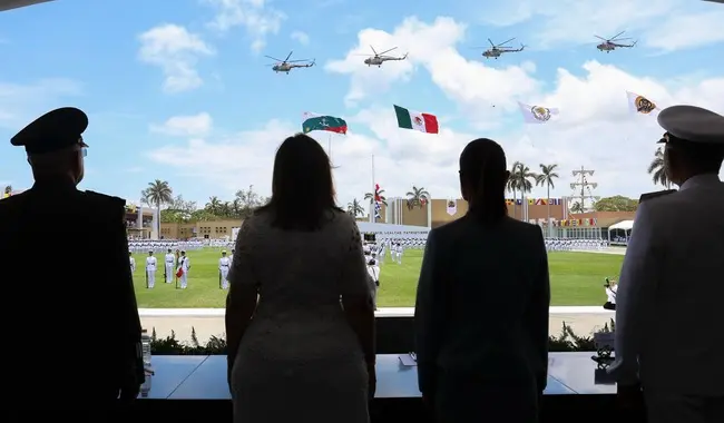 El amor vence al entreguismo y la ambición; la patria se ama y defiende: Presidenta en 112 Aniversario de la defensa del Puerto de Veracruz