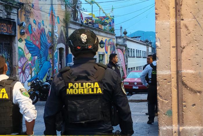 “El Beto” es asesinado a tiros en pleno Centro Histórico de Morelia; la víctima portaba pistola