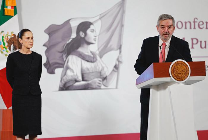 El canciller De la Fuente representará a México en la ONU ante la ausencia de Sheinbaum