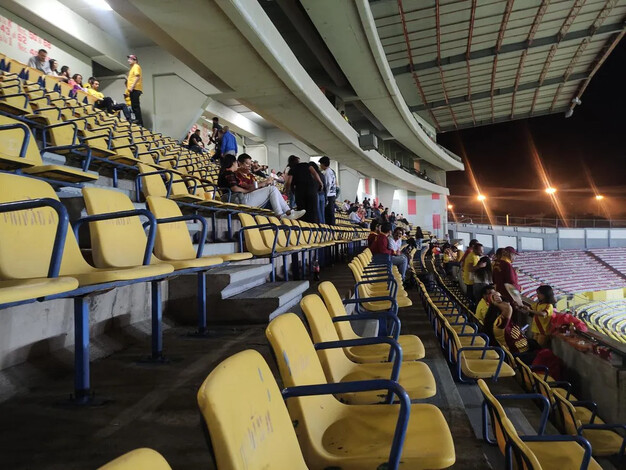  El Estadio Morelos con las entradas más bajas en su historia