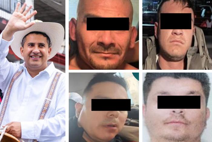 “El Licenciado”, “El Richi Taxista”, “El Pelón”, “El K-OZ”..., los detenidos al momento por el caso de Carlos Manzo